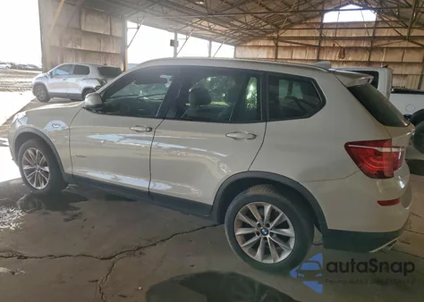 2015 BMW X3 xDrive28I from USA, damaged, VIN 5UXWX9C52F0D51424